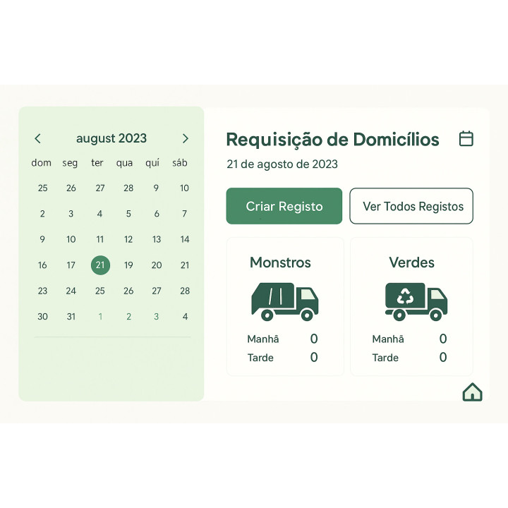 Waste Zone - Registo Recolhas