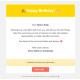 Template Power Automate – Envio Automático de E-mails de Aniversário